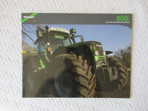 Fendt 800 series tractor brochure 30 pages - Picture 1 of 8