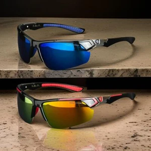 Polarized Sports Sunglasses Outdoor Cycling Driving Fishing Glasses UV400 Wrap - Picture 1 of 49