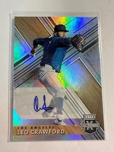 K117,466 - 2019 Elite Extra Edition Autographs #181 Leo Crawford Auto