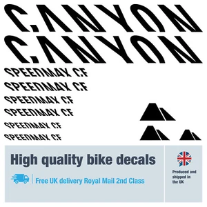 Canyon Speedmax CF, CF SLX oder CFR Aufkleber (26 Stück) - Bild 1 von 4