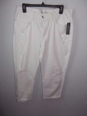 STYLUS - WOMEN - CROPS - WHITE - SIZE 8  (AC-23-285) - Image 1 of 3