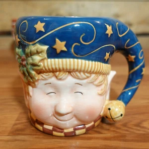'Tis The Season Elf Tasse Jester Susan Winget zertifiziert international Swanky Barn - Bild 1 von 12