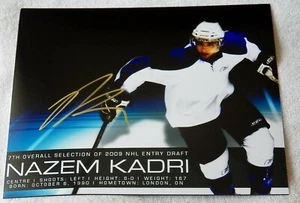 Toronto Maple Leafs Nazem Kadri signiert 8x10 Foto Auto - Bild 1 von 1
