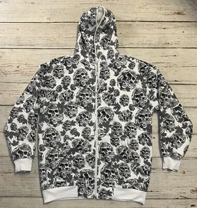 BTL Beyond The Limit Grunge Full Zip Hoodie Skull Size XL - Picture 1 of 9
