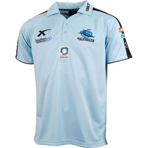 Camisa polo de jugador Cronulla Sharks NRL para hombre, tallas M - 5XL, ¡Liquidación! - Imagen 1 de 2
