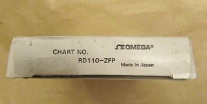 OMEGA RD110 ZFP 180MM Z Fold Chart Paper - Picture 1 of 2