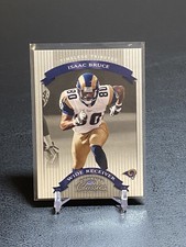 2002 Donruss Classics Timeless Tributes #/150 Isaac Bruce #36 HOF Rams