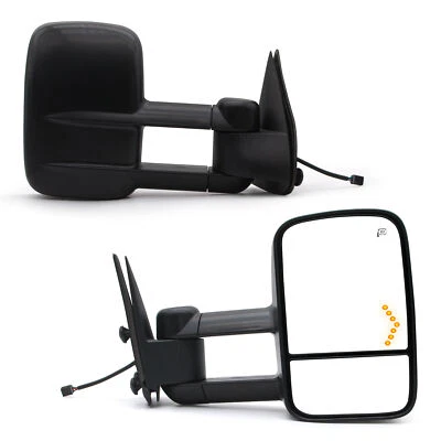 Espejos retrovisores eléctricos térmicos para GMC Sierra 1500 2500 1999-2002 lado izquierdo+derecho Foto 1 de 4