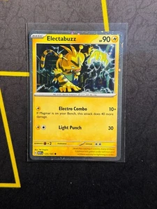 Electabuzz 125/165 Cosmos Holo Promo Pokemon TCG Scarlet & Violet - 151 NM - Foto 1 di 2