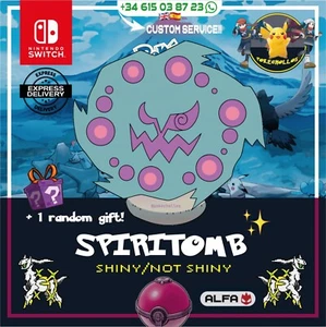 ✨SPIRITOMB SHINY✨ | pokemon leyendas Arceus 🏞️ / Legends Arceus 🌋 - Picture 1 of 3