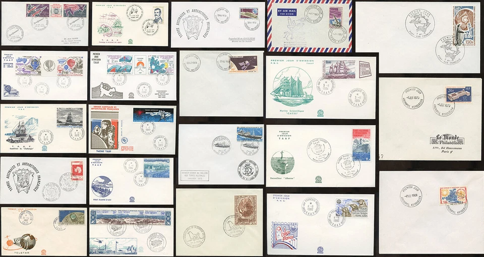 FRANCE ANTARCTIC TAAF First Day Covers 1962-88 ..PRICED SINGLY - Image 1 of 1