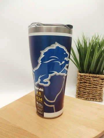 Tervis - 30oz Stainless Steel tumbler - Detroit Lions - NFL (RUSH) Cover