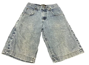 Lee Pipes Vintage 90s Jeans Shorts Boys Youth Kids Size 14s Skater M1 - Picture 1 of 6