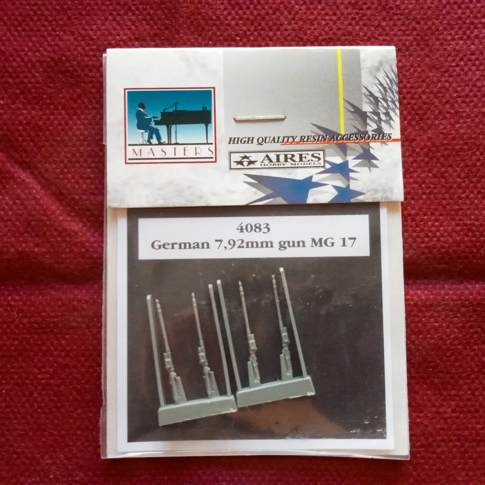 German 7,92mm Gun MG 17 - scala 1/48 Aires 4083 - Immagine 1 di 1