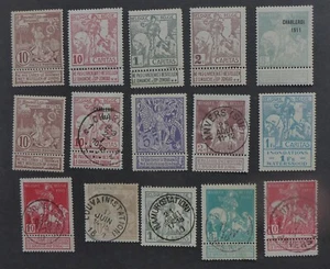 BELGIEN SAMMLUNG FRÜHE HALBPOST M&U GROSSE STEMPEL CAN.VERSAND $1,99 KOMB.SH - Bild 1 von 1