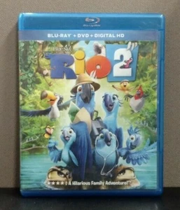 Rio 2 (Blu-ray + DVD) No Digital LIKE NEW - Picture 1 of 2
