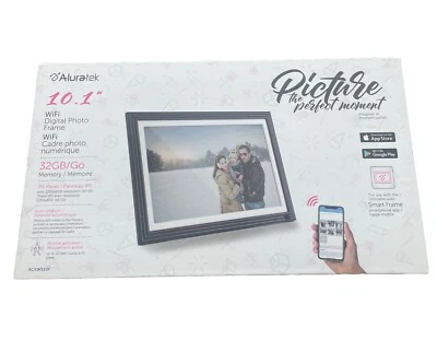 Aluratek 10" IPS LCD Wi-Fi Touchscreen Digital Photo Frame Black - PARTS ONLY - Image 1 of 3