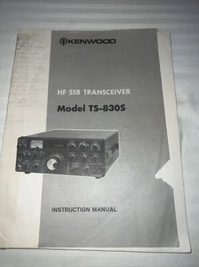 KENWOOD HF SSB Transceiver Instruction Manual Model TS-830S - Zdjęcie 1 z 21