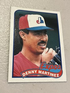 1989 Topps Denny Martinez Montreal Expos #313