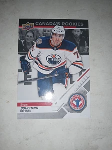 NHL UD 2019 National Hockey Card Day Evan Bouchard #can-2 novatos de Canadá - Imagen 1 de 2