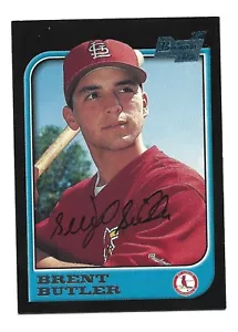 Brent Butler AUTOGRAPH RC St. Louis Cardinals 1997 Bowman #409 AUTO Baseball - Picture 1 of 1