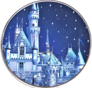 Plato de postre Disneyland 60th Diamond Celebration Castillo de la Bella Durmiente 2015 - Imagen 1 de 2