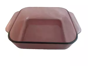 Plato para hornear cuadrado vintage Arándano Pyrex 8x8x2 ~ 2 cuartos #222/R (3) - Imagen 1 de 3