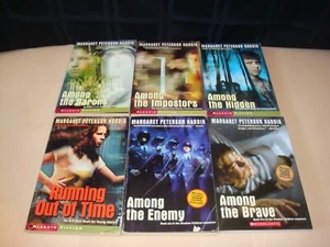 Shadow Children Series & Running Out of Time Book Lot Homeschool AR RL Haddix - Picture 1 of 3