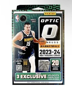 2023-24 Panini Donruss Optic Basketball Hanger Box NBA Trading Cards - SIGILLATO - Foto 1 di 2