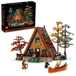 LEGO Ideas A-Frame Cabin No. 21338 (2082 Pcs) Retired NIB New in Box Fast Ship - Picture 1 of 8