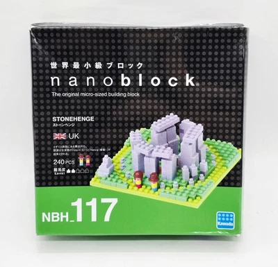 NEW Kawada Nanoblock NBH-117 STONEHENGE 240 pcs Micro-sized Building Blocks NOS - Image 1 of 4