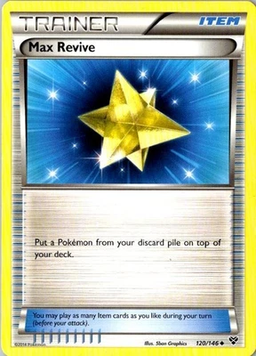 Max Revive Uncommon XY Base Set 120/146 LP - Image 1 of 2