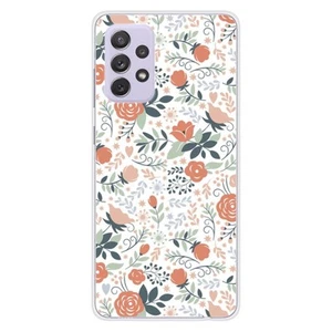 Coque en silicone imprimée compatible Samsung Galaxy A72 5G Danse des roses - Photo 1 sur 6