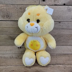 VTG 1983 Kenner Funshine Bear Care Bears Stuffed Plush Yellow Sunshine Tummy - Picture 1 of 9