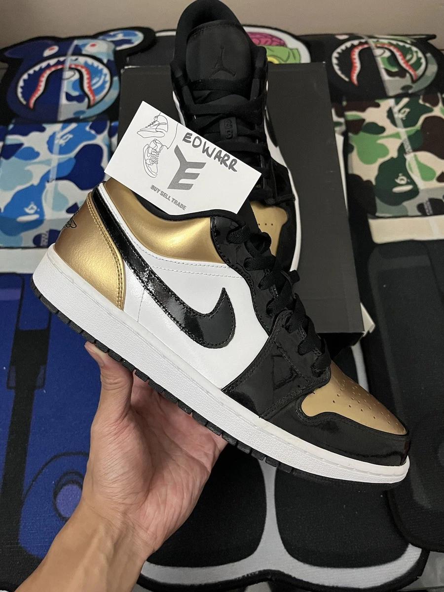 Jordan 1 Low Gold Toe for Sale | Authenticity Guaranteed | eBay