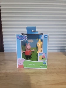Peppa Pig Peppa’s Fun Friends Preschool Toy, Peppa Pig With Bear Figure - Picture 1 of 2