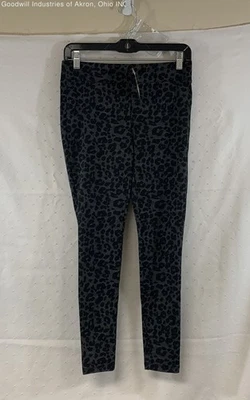 Loft Nuevo con Etiquetas Gris Negro Estampado Leopardo Leggings Pantalones Para Mujer Talla SP Foto 1 de 4