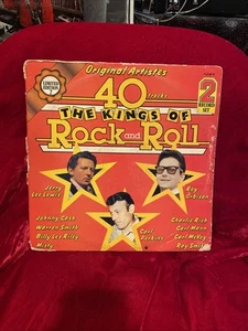 The Kings Of Rock And Roll LP -Various- Pickwick Records PLD 8016 2 x - VG Vinyl - Picture 1 of 9