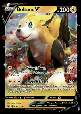 Boltund V - Promo Holo SWSH: Sword & Shield Promo Cards SWSH219 NM Pokémon TCG - Image 1 of 2