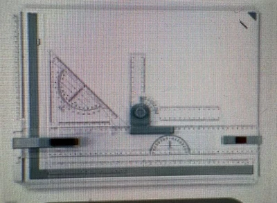 A3 Portable Drawing Board with Parallel Motion and Adjustable Angle Measurement - Image 1 of 2