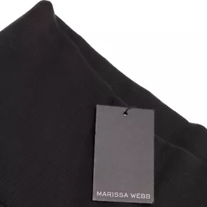 Marissa Webb High Rise Sweatpants / Joggers Size L US In Black Cotton Blend - Picture 1 of 10