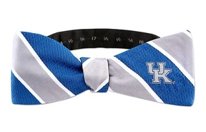 Kentucky Wildcats Logo Woven Silk Bow Tie *NEW* NCAA Licensed University Zep-Pro - Picture 1 of 1