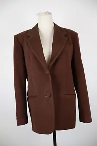 CACHAREL BLAZER JACKET WOMEN size 35 6 WOMAN VINTAGE WOOL CASHMERE JACKET - Picture 1 of 8