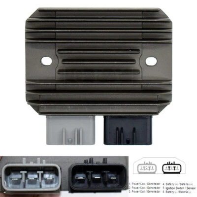 Регулятор напряжения выпрямитель для Kawasaki Ninja ZX-6R / ABS ZX-10R / ABS Z1000 - Изображение 1 из 4