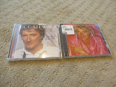 Rod Stewart 2 CD Lot - Great American Songbook & Greatest Hits Both New Sealed * - Image 1 of 2