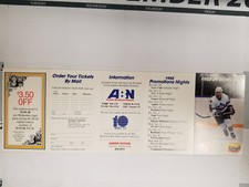 Rochester Americans 1988/89 AHL Minor Hockey Pocket Schedule - Kodak (RK)