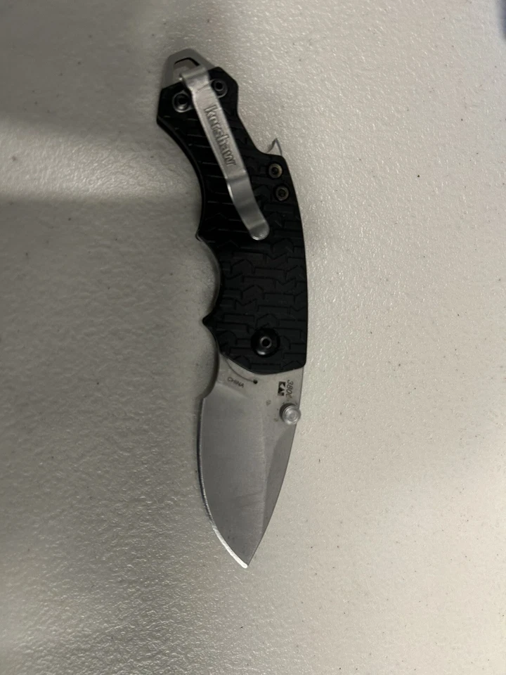 Cuchillo multiherramienta para carpeta aleatoria Kershaw 3800 - granallado liso - nuevo Foto 1 de 4