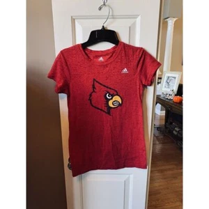Adidas University of Louisville UofL Tshirt Size Girls Large 14 - Picture 1 of 2