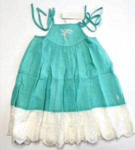 Well Dressed Wolf Turquoise Lace Dress Size 6 NWT - Picture 1 of 4