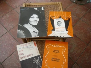 4 OLD MUSIC THEATRE PROGRAMME 1960,S 1970,S THE SHADOWS HUGHIE GREEN CLEO LAINE - Picture 1 of 19